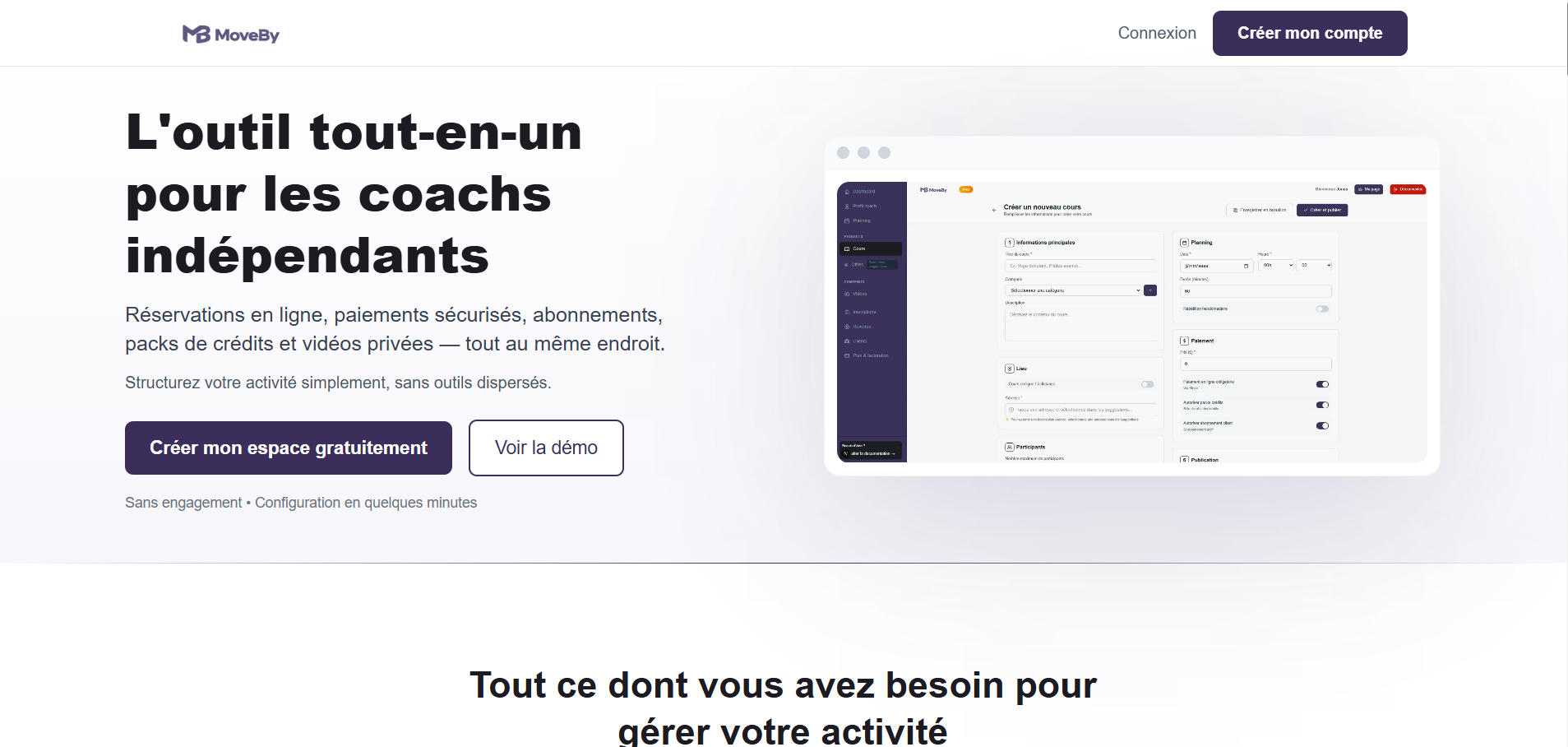 Capture d’écran de MoveBy